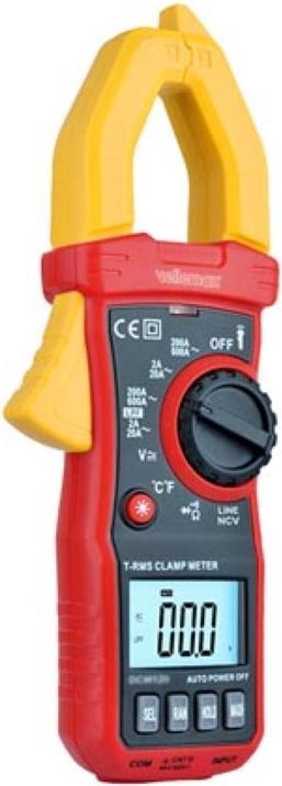 Image du produit Velleman PINCE AMPÈREMÉTRIQUE - CAT III - 600 V - AC/DC - NCV - AVEC FONCTION DATA-HOLD (CAT III 600V)