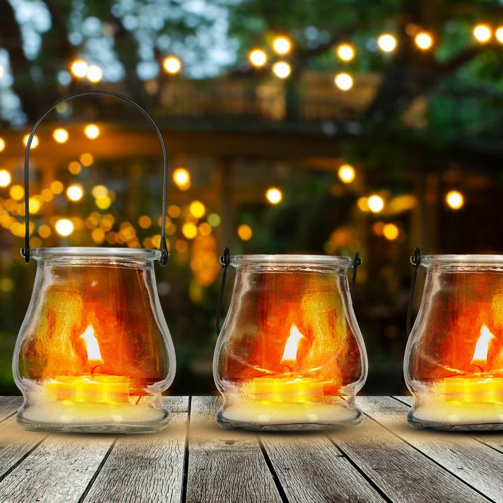 Produktbild Relaxdays 8x Gartenfackel