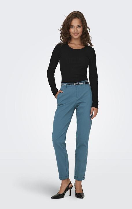 Actual product image Only Slim Fit Mid Waist Chino Trousers Chino Trousers (W36/L34)