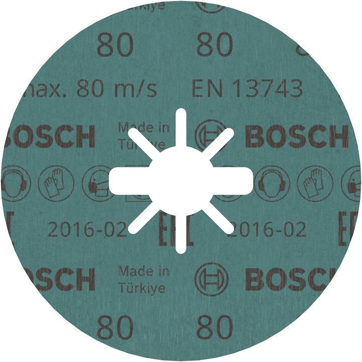 Actual product image Bosch Professional Zubehör PRO R574 X-Lock fibre disc, 115 mm, G80 (80)