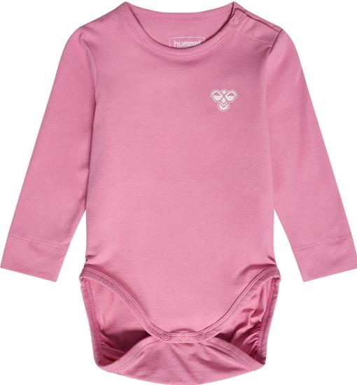 Actual product image hummel hmlMINI SOLID BODY L/S BEE (80)