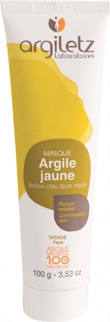Image du produit Argiletz Masque visage à l'argile jaune (100ml) (100 ml)