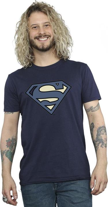 Immagine prodotto Superman Indigo Blue Logo Maglietta Uomo (4XL)