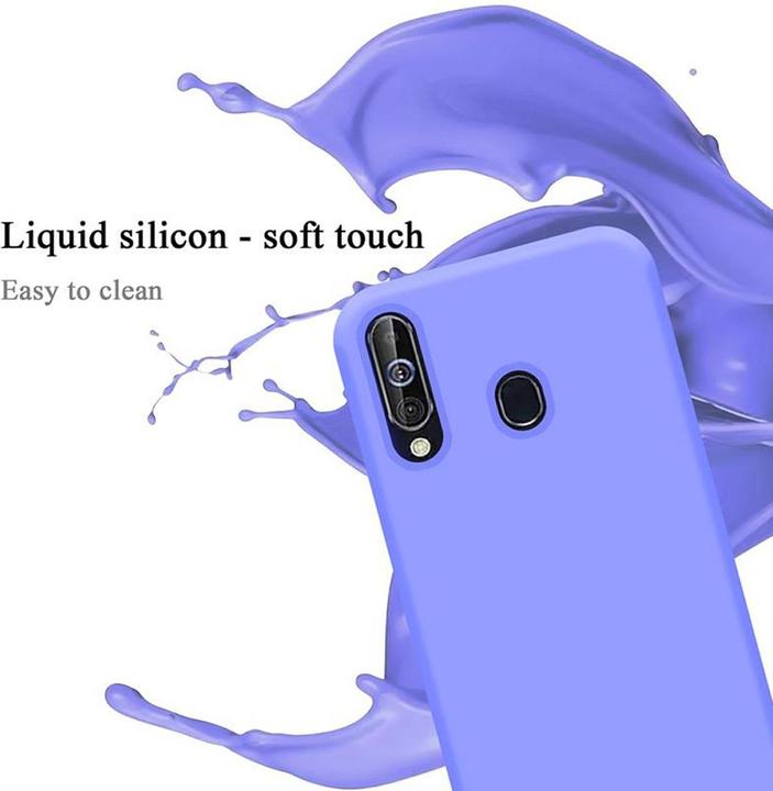 Productafbeelding Cadorabo TPU Liquid Silicone Case Cover (Samsung Galaxy A60, Samsung Galaxy M40)