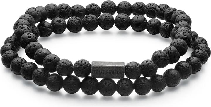 Produktbild True Rebels Herren Armband - 36790 (19 cm, Edelstahl)