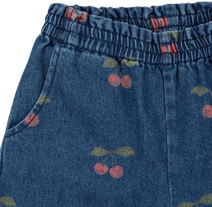 Actual product image Konges Slojd Magot Ma Grande Cerise denim trousers (122)