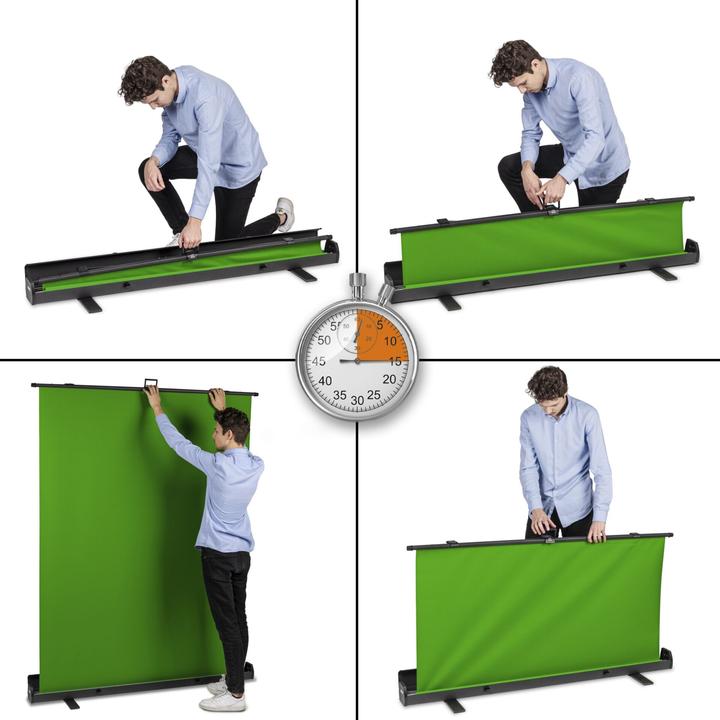Actual product image Walimex pro Roll-up panel (155 cm, 200 cm)