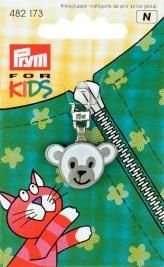 Prym Fashion zip for kids bear