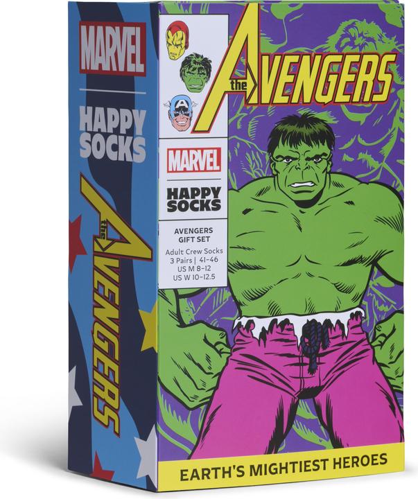 Actual product image Happy Socks Strümpfe MARVEL™ Avengers Socken 3er Pack (pack of 3, 36 - 40)