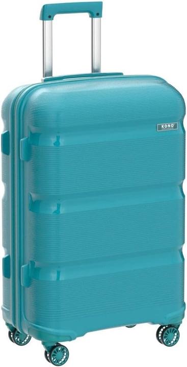Kono 3-teiliges Hartschalenkoffer-Set mit TSA Schloss (100 l, Handgepäck (bis 50l), M (50 - 90l), L (90 - 115l))