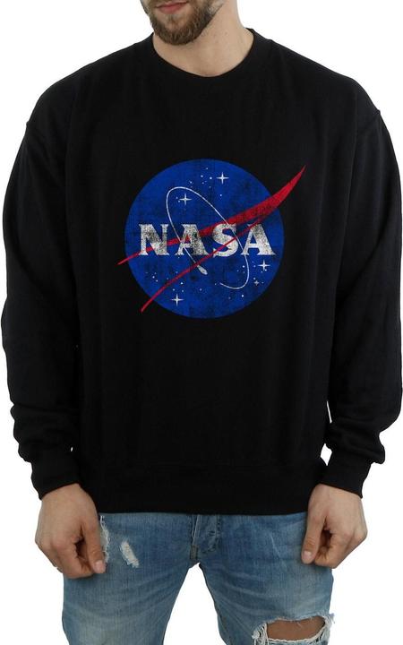 Immagine prodotto Nasa Classic Insignia Logo Distressed Felpa Uomo (S)