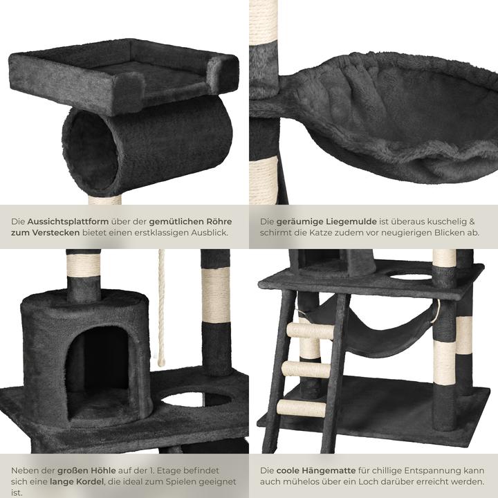 Immagine prodotto tectake Stokeley (141 cm, Nero)