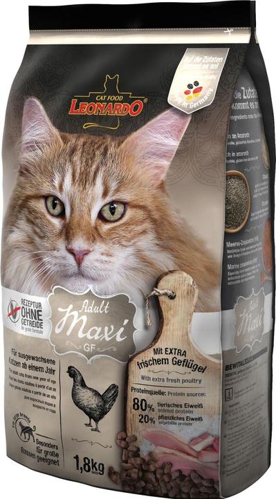 Image du produit Leonardo Cat Food Adulte GF Maxi (Adulte, 1 pcs, 1800 g)