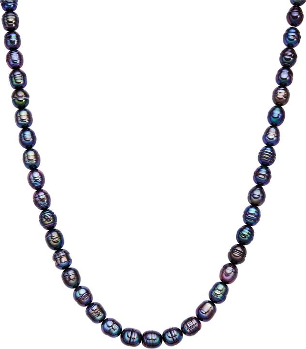 Image du produit Valero Pearls Collier en argent sterling avec perles d'eau douce en or jaune 40 cm + 5 cm d'extension - 15054 (Argent Sterling, 40 - 45 cm)