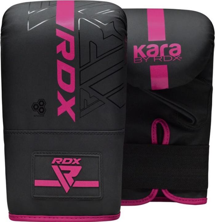 Actual product image Rdx Boxing Bag Mitts F6 Matte Pink