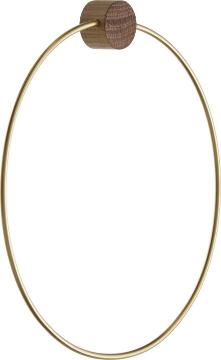 Actual product image Ferm Living Brass Towel Hanger
