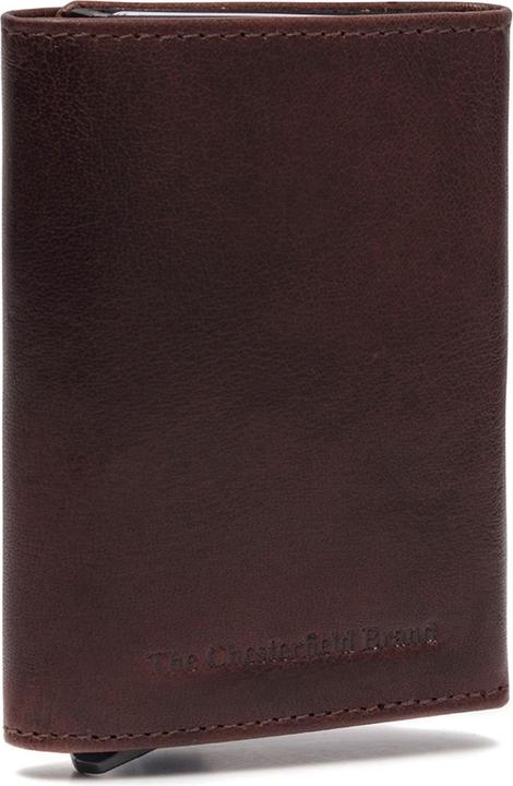 Immagine prodotto The Chesterfield Brand Portacarte di credito Antique Buff con protezione RFID in pelle 7 cm