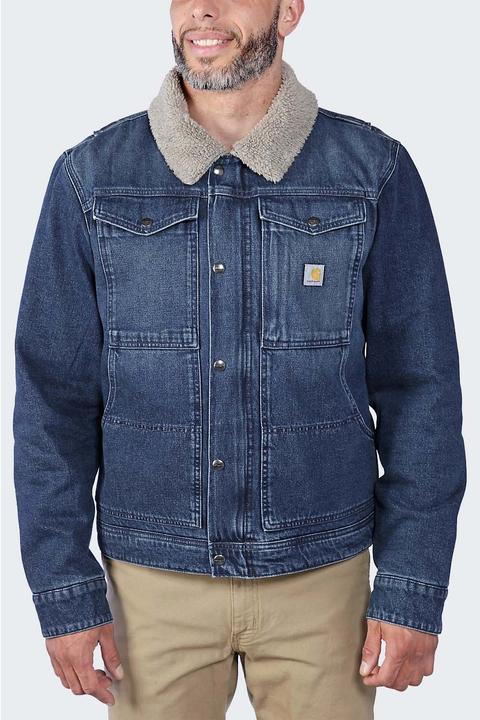 Immagine prodotto Carhartt Kurtka Jeansowa Denim Sherpa Faggio (L)