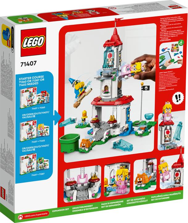Produktbild LEGO Katzen-Peach-Anzug und Eisturm - Erweiterungsset (71407, LEGO Super Mario)