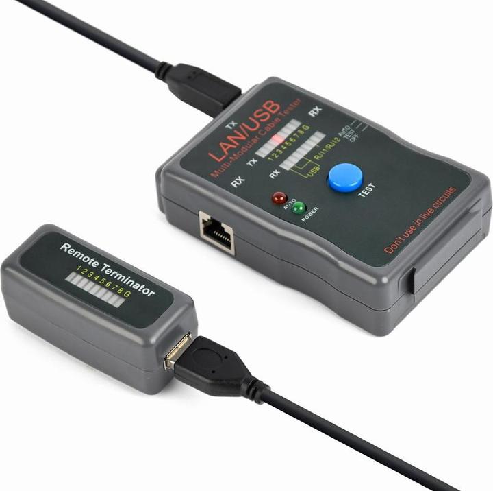 Immagine prodotto Gembird Cablexpert NCT-2 Tester per cavi di rete