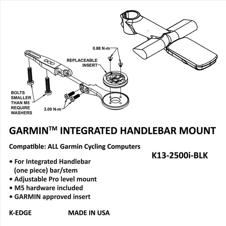 Immagine prodotto K-Edge GARMIN IHS Mount