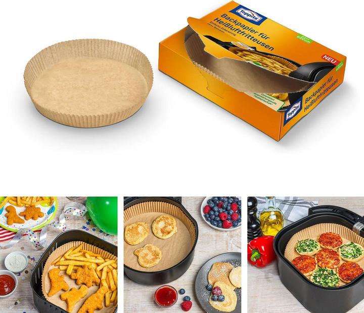 Productafbeelding Toppits TOP Bakpapier voor heteluchtfrituren (20 x 20 cm)