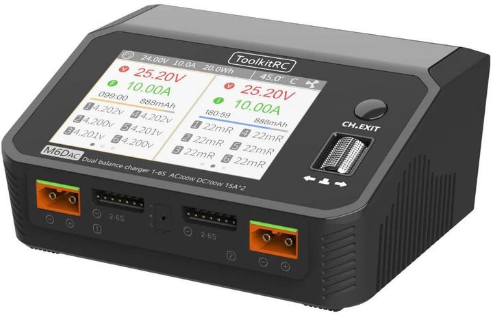Toolkitrc Dual-Ladegerät M6DAC AC/DC 500 W 2-6S