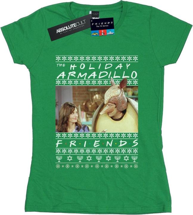 Friends Fair Isle Holiday Armadillo TShirt (L)