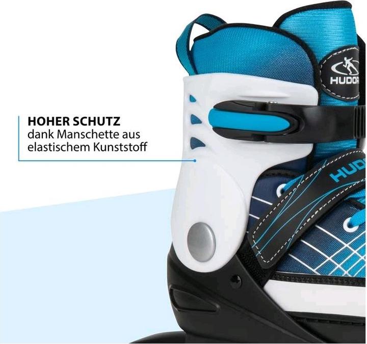 Produktbild Hudora Inline Skates Basic, Gr. 30 - 33 - blau (30, 31, 32, 33)