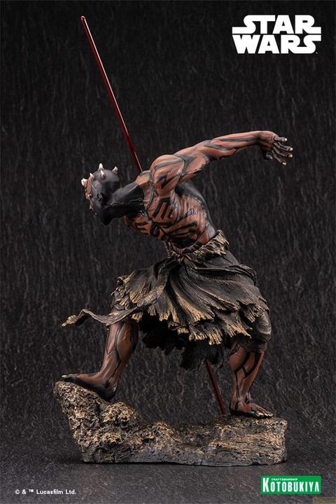 Actual product image Kotobukiya Star Wars: The Phantom Menace ARTFX Statue 1/7 Darth Maul Nightbrother 30 cm