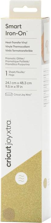 Cricut Joy Xtra Smart iron-on film 24.1 x 48.3 cm, gold glitter (80 g/m², 1 x)