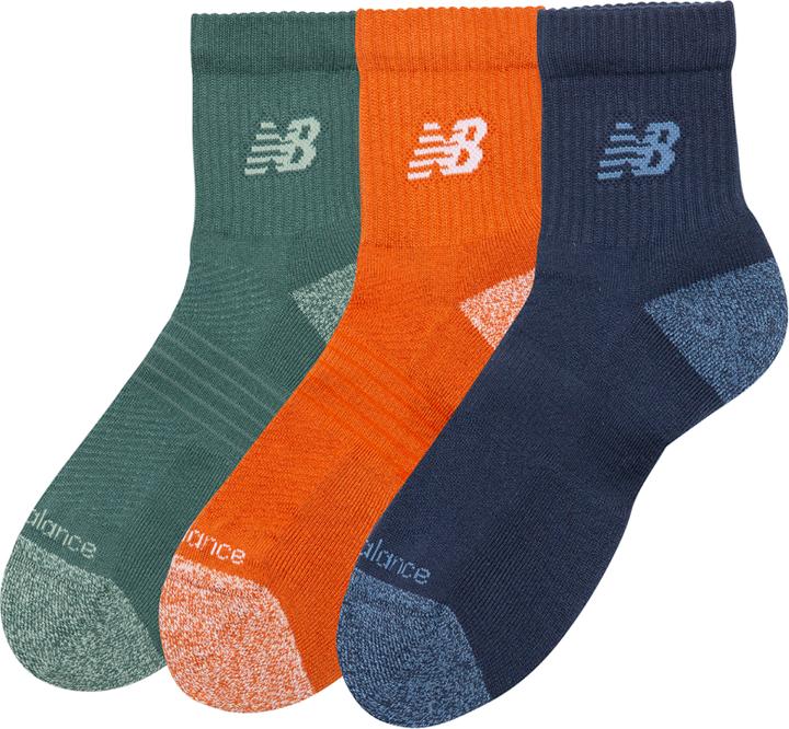 Immagine prodotto New Balance Calzini Active Quarter Confezione da 3 (confezione da 3, S)