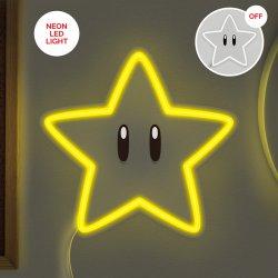 Produktbild Paladone Products Paladone Lampada Neon da Muro Super Mario Super Stella