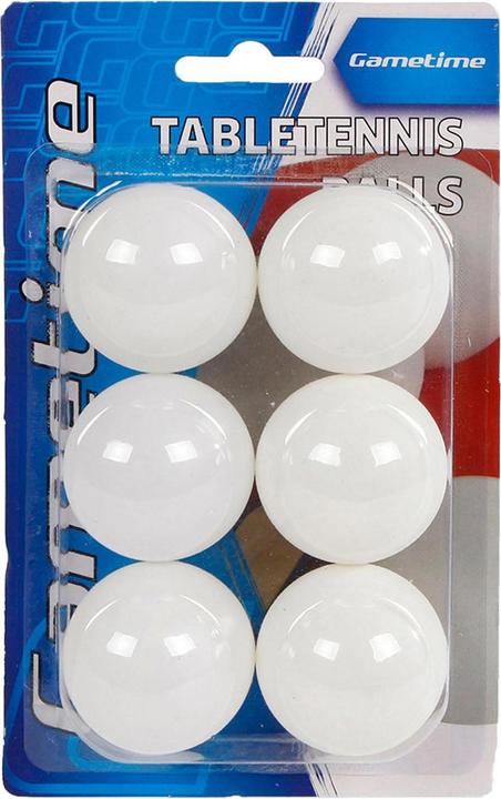 Gametime table tennis balls, 6pcs. (6 pcs.)