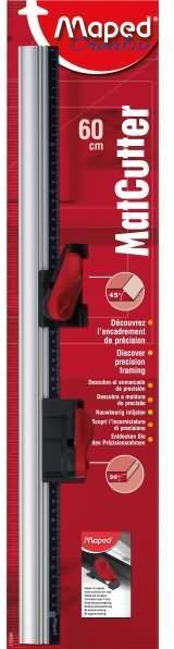 Produktbild Maped Passpartout-Set MatCutter 60 cm silber/schwarz in Blisterverpackung (Cutter)