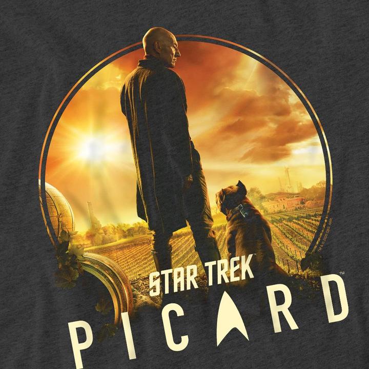 Immagine prodotto Star Trek: Picard A Man and His Dog Maglietta Adulto Unisex (XL)