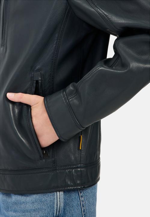 Immagine prodotto Camel Active Lederjacke mit Reissverschlusstaschen (52)