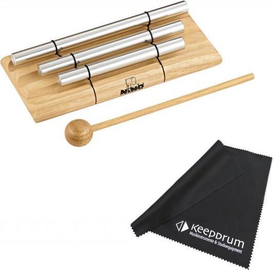 Actual product image Meinl Klangstäbe Nino 580 Energy Chimes 3 Töne mit Tuch (Percussion)