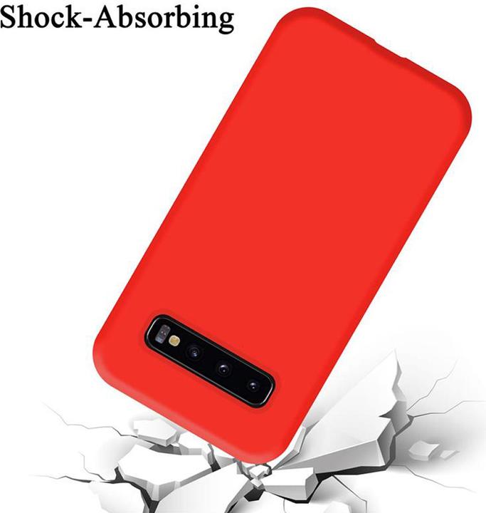 Image du produit Cadorabo TPU Liquid Silicone Case Cover (Samsung Galaxy S10)