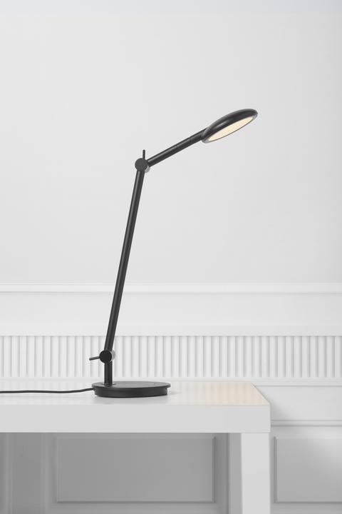Produktbild Nordlux Bend, Tischleuchte, Schwarz (480 lm)