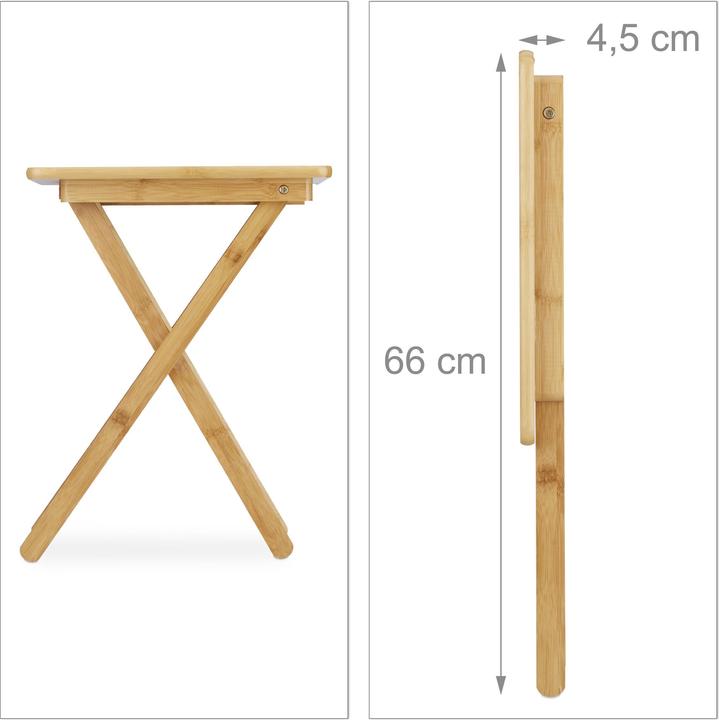 Actual product image Relaxdays Bambus (31 x 40 x 31 cm)