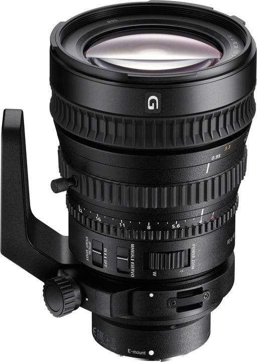 Sony FE PZ 28-135mm f/4 G OSS, monture E (Sony E, Plein format)