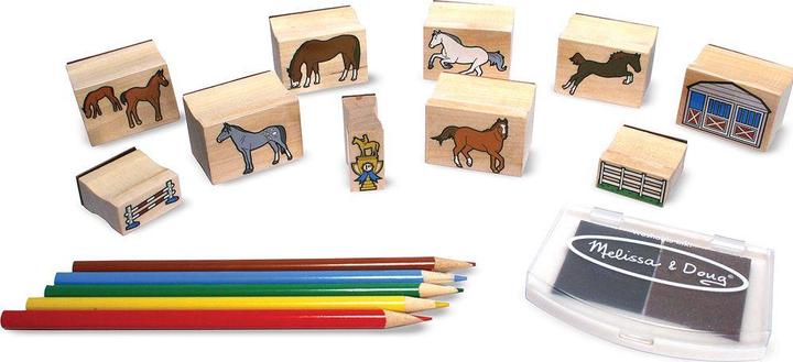 Image du produit Melissa & Doug Bois Chevaux