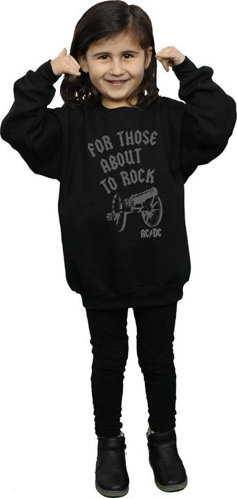 Produktbild AC/DC For Those About To Rock Cannon Sweatshirt Mädchen (128)