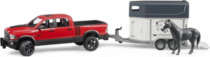 Image du produit Bruder Dodge RAM 2500 avec remorque pour chevaux