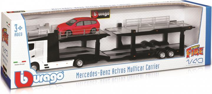Immagine prodotto Bburago Mercedes Benz Hauler 1/43 incl. auto ass.