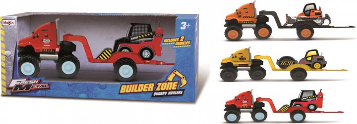 Image du produit Maisto Builder Zone Quarry Haulers en asortiment