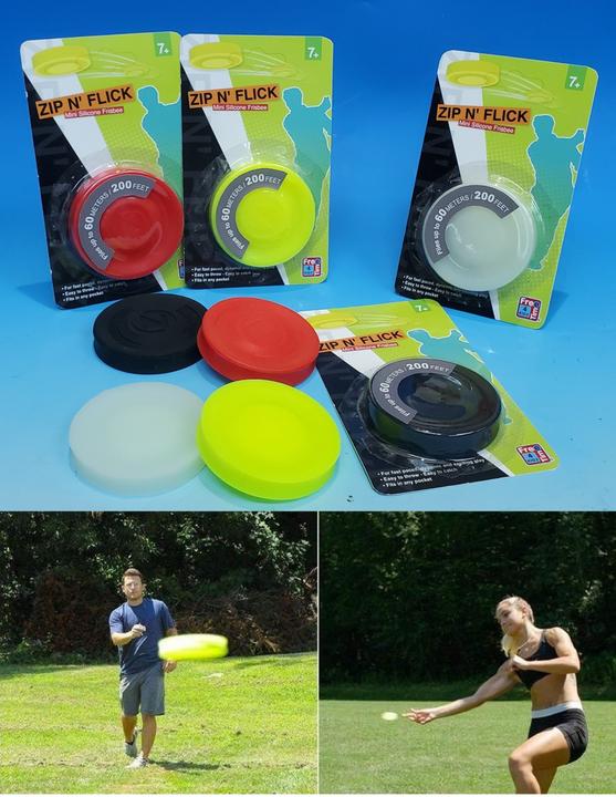 Produktbild Free Time Zip N' Flick Mini Silikon Frisbee