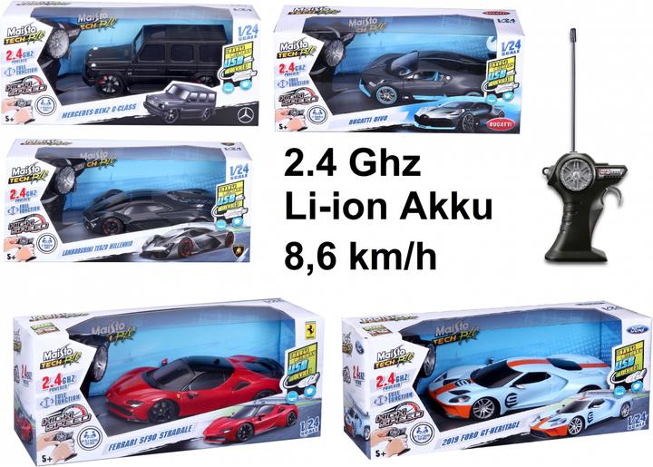 Produktbild Maisto RC Premium Fahrzeuge 1/24 (assortiert) 2.4 Ghz