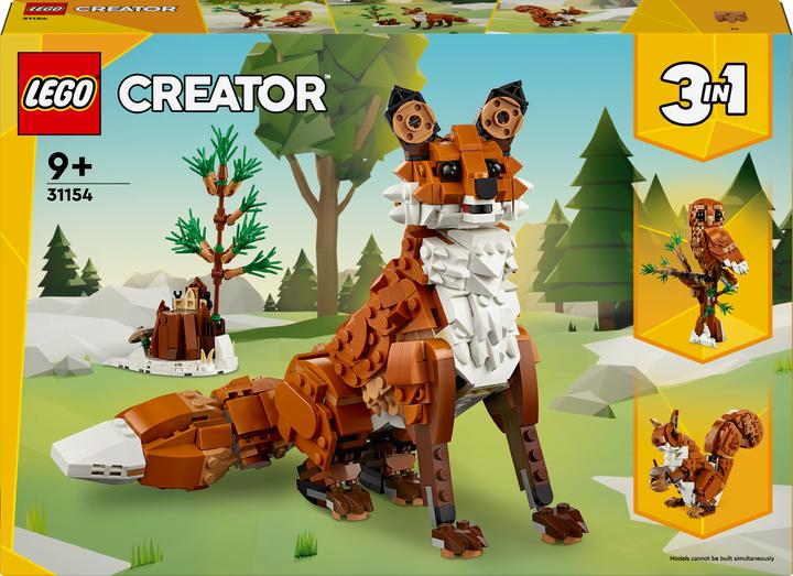 LEGO Forest animals: Red fox (31154, LEGO Creator Expert)